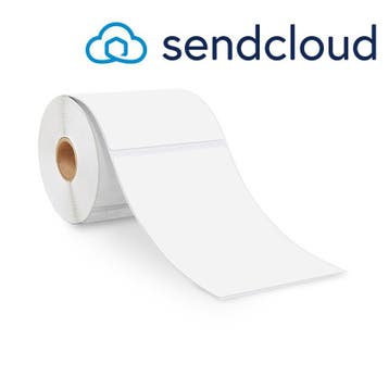 12x - SendCloud Thermische Verzendetiketten 102x150x25mm -