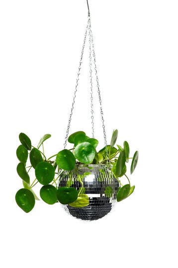 KIMU® Discobal Hangende Pot Hangplant Ø 25 cm Hangpot Plante, Ophalen of Verzenden, Nieuw, Feestartikel, Carnaval