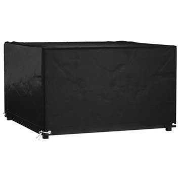 vidaXL Tuinmeubelhoes met 8 oogjes vierkant 132x132x80 cm, Tuin en Terras, Tuinmeubel-accessoires, Verzenden, Nieuw