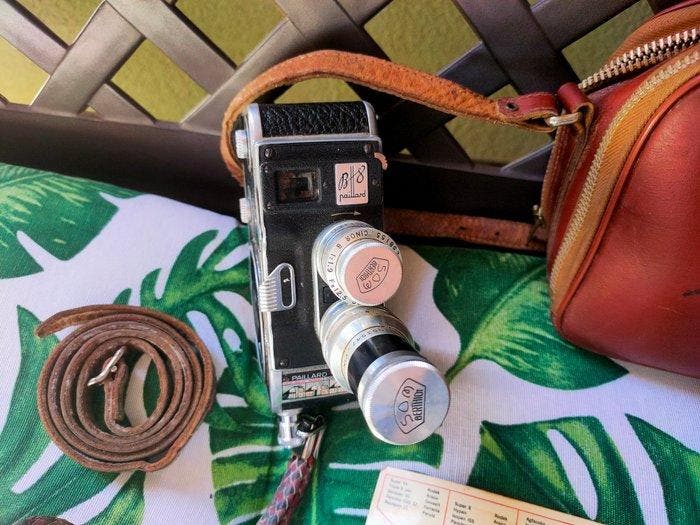 Bolex Paillard B8 + SOM Berthiot Cinor B f/1.9 de 12.5mm, Verzamelen, Fotografica en Filmapparatuur