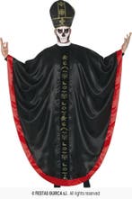 Satantische Kardinaal Kostuum Zwart/Rood, Ophalen of Verzenden, Nieuw