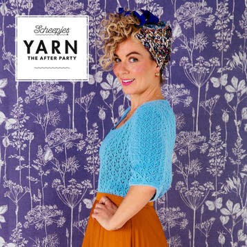 Breipatroon Damestop Little Lace Diamonds Tee met ajourmot, Hobby en Vrije tijd, Ophalen of Verzenden, Nieuw