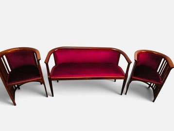 Thonet - Josef Hoffmann, Marcel Kammerer - Fauteuil (3) -