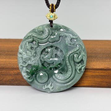 Gecertificeerde jadeiet (A-jade) Natuurlijke jade