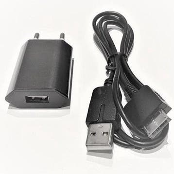 2-In-1 PS Vita USB Lader &amp; Data Kabel - Oplaadkabel, Nieuw