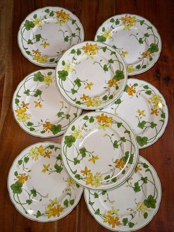 Villeroy & Boch - Eetservies - Porselein - Geranium - 26,5cm