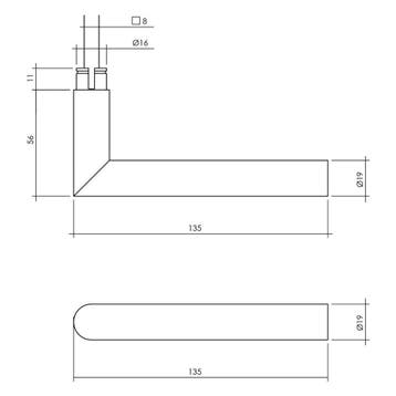 Intersteel voordeurset veiligheidsbeslag 4-delig SKG3***, Verzenden, Nieuw