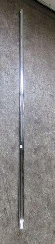 Ovale buis, metaal, chroom 200cm, Gebruikt