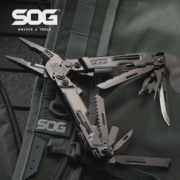 SOG PowerAccess Deluxe 21-in-1 Professioneel Multitool met S