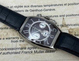 Franck Muller - Casablanca Cintrée Curvex Chronograph Cherry, Nieuw