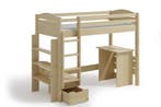 Rockwood® Hoogslaper Pepijn Naturel, Kinderen en Baby's, Kinderkamer | Stapelbedden en Hoogslapers, Ophalen of Verzenden, Nieuw