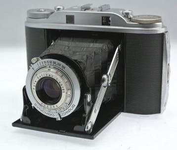 Agfa Isolette lll met Solinar en Compur Analoge camera, Nieuw