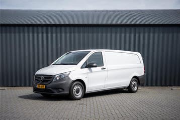 Zakelijke Lease |  Mercedes-Benz Vito 116 CDI L3H1 | 163 PK, Stof, Gebruikt, Wit, Mercedes-Benz