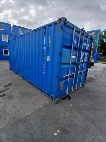 20ft Opslagcontainer inclusief verlichting – Scherp Geprijsd