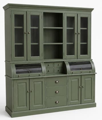 Buffetkast olijfgroen Bastiaan 200cm, Ophalen of Verzenden, Nieuw