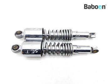Achter Schokbreker Set Suzuki GN 125 1994-2001 (GN125 NF41A), Verzenden, Gebruikt