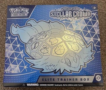 Pokémon - 1 Elite trainer box - Scarlet & Violet - Stellar, Hobby en Vrije tijd, Verzamelkaartspellen | Pokémon, Nieuw