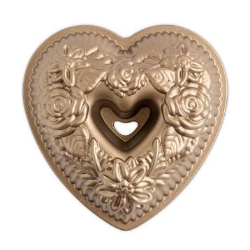 Nordic Ware Floral Heart Tulband Bakvorm, Verzenden, Nieuw