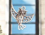 1 x Metalen Bali style holle hanger bedel van een uil 25..., Ophalen of Verzenden, Nieuw, Bedel