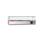 GGM Gastro | Opzetkoelvitrine PREMIUM - 1400x395mm - 6x GN |, Verzenden