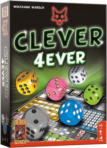 Clever 4ever - Dobbelspel | 999 Games - Dobbelspellen, Verzenden, Nieuw