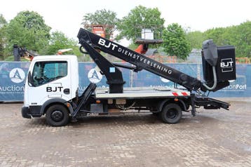 Veiling: Kraanwagen Nissan GSR Diesel 2008, Overige merken, Wit, BTW verrekenbaar, Handgeschakeld