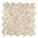 Wand Mozaïek Tegels Factory Mini Kiezelsteen Zand - Matje.., Wandtegels, Nieuw, Ophalen of Verzenden, 20 tot 40 cm