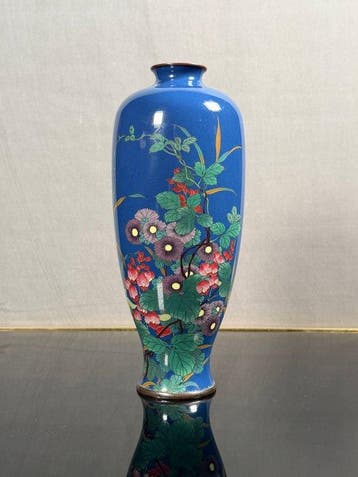 Vaas - cloisonné emaille - Japan - Meiji periode (1868-1912)