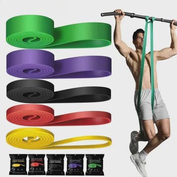 Fitness Elastiek Set - Unisex Weerstandsbanden voor Kracht,, Verzenden, Nieuw
