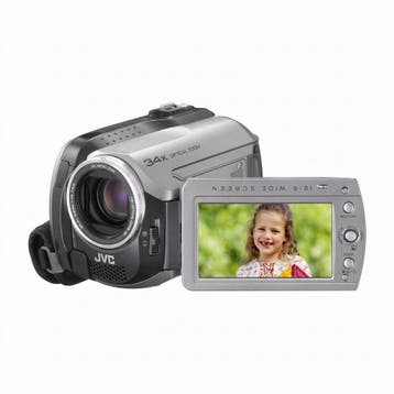 JVC Everio G GZ-MG140 Digitale Videocamera - Zilver (In doos, Verzenden, Zo goed als nieuw