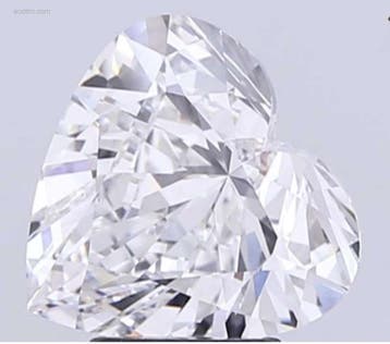Diamant - 4.01 carat Hart vorm geslepen diamant..., Nieuw