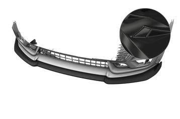 Voorspoiler | Cupspoilerlip voor Mini Clubman (F54) JCW CSL9, Verzenden, Nieuw