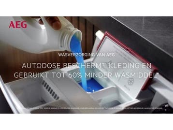 AEG LR639AD44 - Wasmachine - AutoDose ProSense - 6000 serie, Verzenden, Zo goed als nieuw