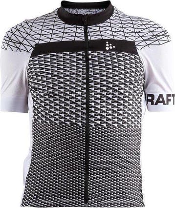 Craft Route Jersey M Fietsshirt Mannen - Wit/Zwart - Maat S, Verzenden, Nieuw