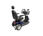 Excel Galaxy Deluxe 3 gebruikt – 3-wiel scootmobiel – Blauw, Ophalen of Verzenden, Gebruikt, Excel