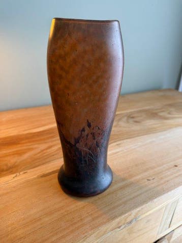 Daum - Vaas - Paté de verre - Daum Nancy vase