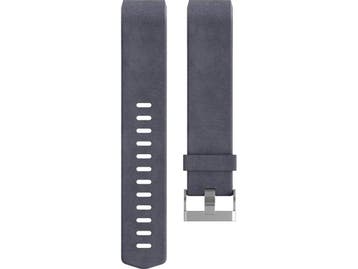 Fitbit Charge 2 - Bandje - Leer - Grijs - Maat S, Verzenden, Nieuw