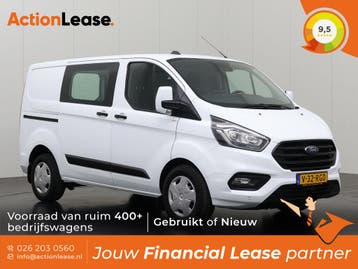 Ford Transit Custom Bestelbus L1 H1 2020 Diesel Automaat, Auto's, Automaat, Zwart, Wit, Diesel
