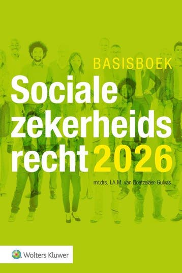 Basisboek Socialezekerheidsrecht 2026 9789013183191, Zo goed als nieuw