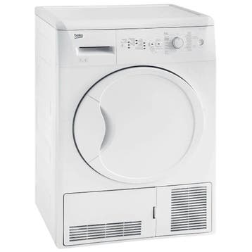 Beko 7KG Condensdroger DCU7230X B Refurbished, Witgoed en Apparatuur, Wasdrogers, 6 tot 8 kg, Verzenden, Zo goed als nieuw, Voorlader