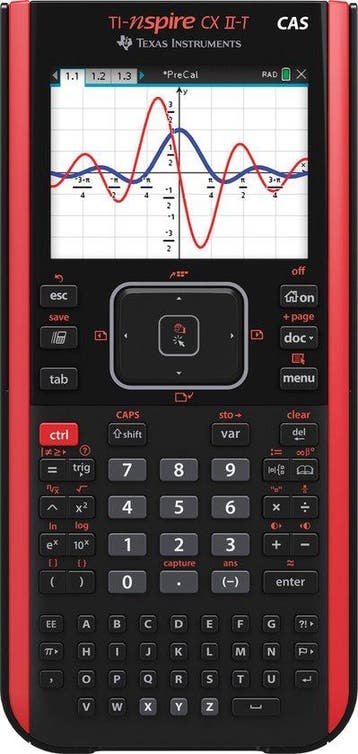 Texas Instruments TI-Nspire™ CX II-T CAS - Grafische Rekenma, Verzenden, Zo goed als nieuw