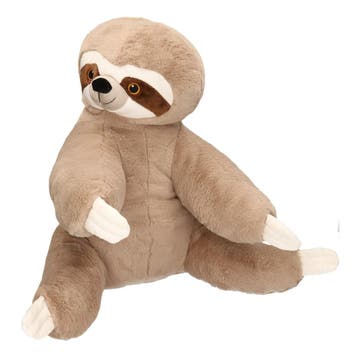 Luiaard knuffel - pluche - 43 cm - wildlife - cadeau, Verzenden, Nieuw