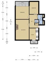Te Huur 3 Kamer Appartement Brigantijnstraat In Rotterdam, Huizen en Kamers, Huizen te huur, Rotterdam, Direct bij eigenaar, Appartement