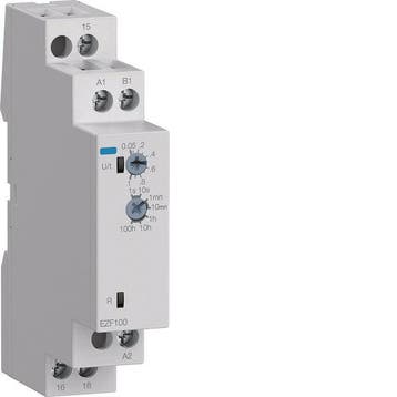 Uitschakeltijdrelais 24-240V AC/DC 50ms Tot 100h - EZF100, Verzenden, Nieuw, Overige typen