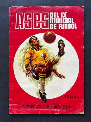 Litografica Machado Ases del IX Mundial de Futbol - World, Nieuw