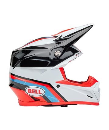 Bell 2025 Moto-9S Flex Merchant Crosshelm Rood / Zwart maat, Ophalen of Verzenden, Nieuw