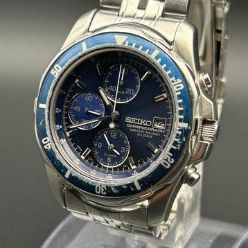 Seiko - Chronograph - Zonder minimumprijs - 7T32-7DT0 -