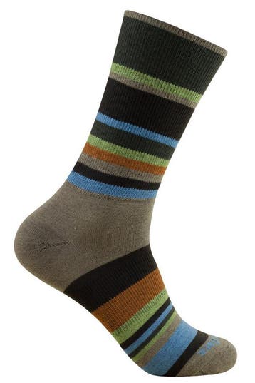 Wrightsock Stride Crew  Kaki - 41-45, Verzenden, Nieuw, Kleding