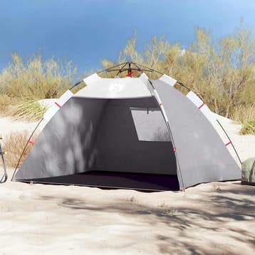vidaXL Strandtent 2-persoons waterdicht snelontgrendeling, Verzenden, Nieuw, Tot en met 2