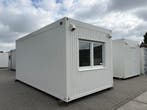 Kantoorunit - 6 x 3 meter | Met kopraam en keuken, Ophalen of Verzenden